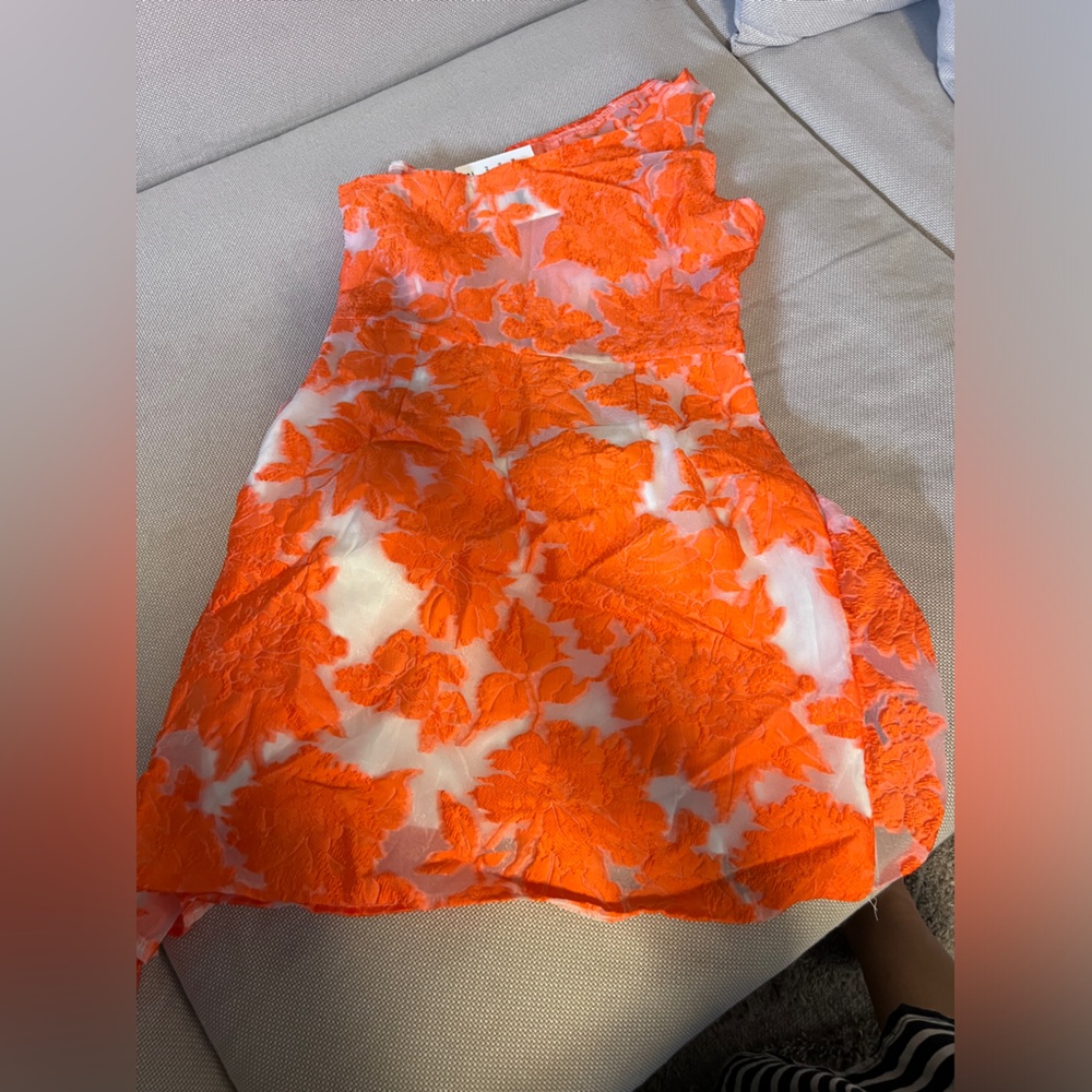Showpo Floral Lace Mini Dress